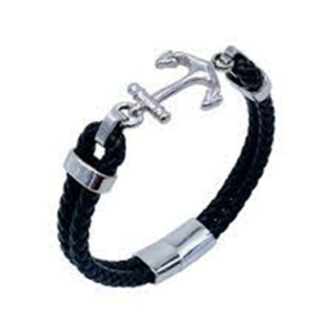 Braided Anchor Bracelet – Bold & Nautical
